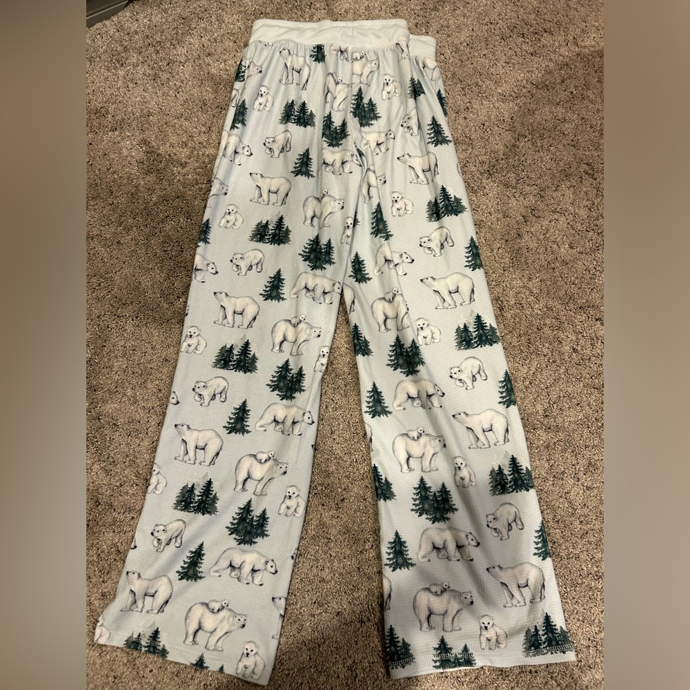 PJ Salvage Polar Bear Pajama Pants
